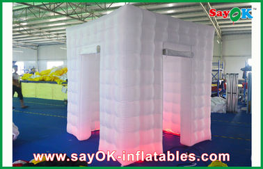 Photo Booth Decorations Led Lighting Portable Inflatable Photo Booth Cabinet For Wedding Party