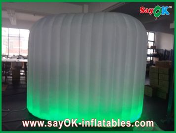 Inflatable Photo Studio Indoor Inflatable Photobooth Shell Tent  Wedding Ceremony With Camera Logo