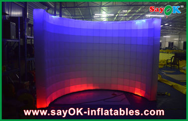 Inflatable Photo Booth Hire Events / Promotion Curved Wall Mobile Photo Booth L3 X W1.5 X H2m