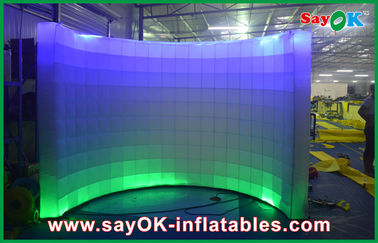 Inflatable Photo Booth Hire Events / Promotion Curved Wall Mobile Photo Booth L3 X W1.5 X H2m