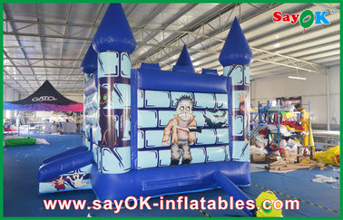 Durable PVC Inflatable Bounce Castle House Funny Halloween Pumpkin For Kids Bounce House Rentals