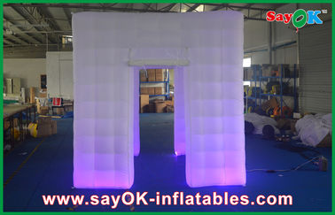Inflatable Photo Booth Rental Safe Graduation Black And White Photo Booth PVC Excellent Design