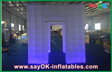 Inflatable Photo Booth Rental Safe Graduation Black And White Photo Booth PVC Excellent Design