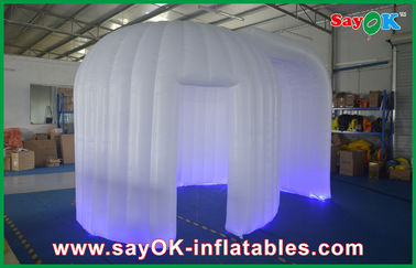 Photo Booth Wedding Props Puple / Blue Inflatable Photo Booth Curtaion Excellent Design