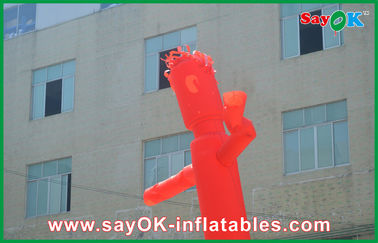 Inflatable Wiggle Man Low Noise Waving Inflatable Air Dancer With 2 Hands Wind Friendly