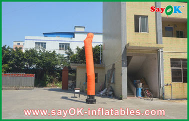 Inflatable Tube Man Giant Cute Parachute Material Inflatable Air Dancer With Logo
