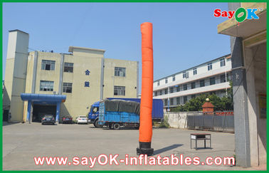 Inflatable Tube Man Giant Cute Parachute Material Inflatable Air Dancer With Logo