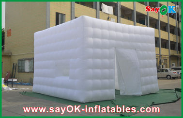 Inflatable Outdoor Tent Opening Window Inflatable Cube Tent Middle Door Inflatable Party Tent