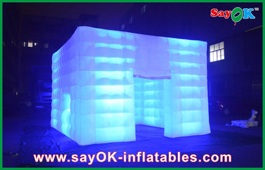 Durable Waterproof Inflatable Air Tent Go Outdoors With Led Light Inflatable Cube Tent