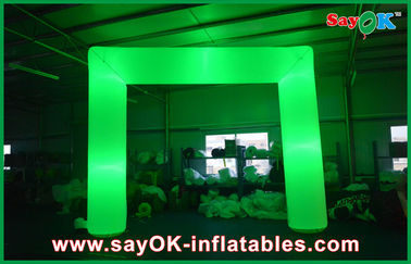 Custom Inflatable Arch Led Advertisement Decoration Inflatable Entrance Arch Cube Shape