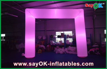 Halloween Inflatable Arch Customized Square Inflatable Finish Line Arch For Party / Wedding