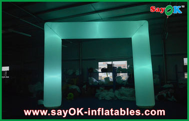 Large White Light Inflatable Entrance Arch Big Rental Inflable Arch Price Event Advertisement