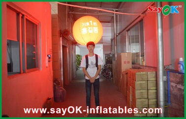 Led Inflatable Christmas Decorations Backpack Ballon Outdoor Company Event Inflable Backpack Ball