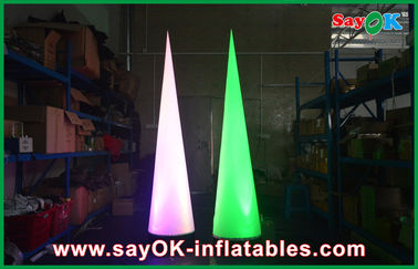 Light Circular Cone Inflatable Lighting Decoration For Advertising