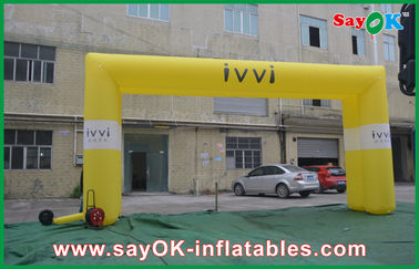 Custom Inflatable Arch Big Square Inflatable Arch Rental Logo Print For Advertising