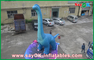 Dinasour Inflatable Cartoon Characters Oxford Cloth For Advertising