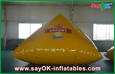 3m Decoration Custom Inflatable Products Yellow Inflatable Pyramid Superior