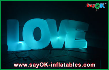 Valentine Inflatable Letters Love Wedding Lighting Decoration For Marriage Proposal