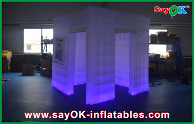 Inflatable Photo Booth Rental Event Decorative Inflatale Lighting Photo Booth Equipment For Rental