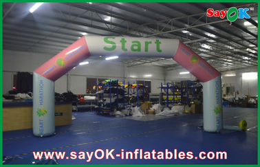 Wedding Arch Decorations PVC Inflatable Arch Fishish Line Advertising Arch Waterproof Customized