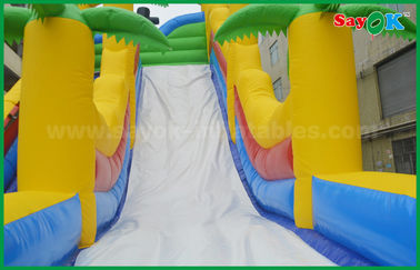 Large Inflatable Slide Promo Custom Double Giant Bouncy Slide Jump And Inflatable Water Slide Park