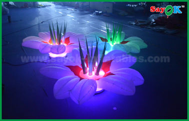 Wonderful Wedding Stage Inflatable Lighting Decoration Flower Chain