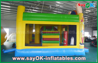 Cute Inflatable Bounce Castle Tent Jumping Castle Blower Kids