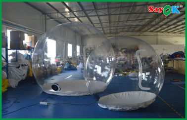 Clear Inflatable Tent Pvc Tarpaulin Lawn Party Tent Inflatable Car Cover Logo Printing