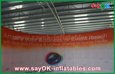 Event Booth Displays 3 X 1.5 X 2.3 M Led Wall Inflatable Photobooth With Printing