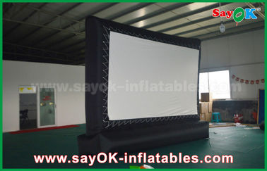 Inflatable Cinema Screen Outdoor Giant  Inflatable Movie Screen Customized For Advertising / Amusement