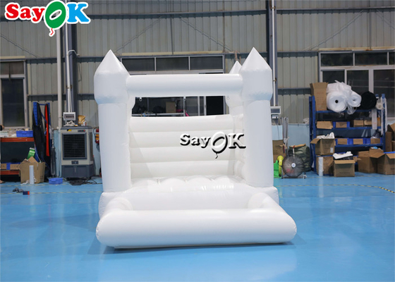 Tarpaulin Inflatable Bounce For Wedding Engagement Event Party 3.2x2.5x2.4m