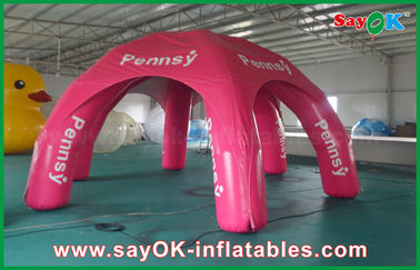 Air Camping Tent PVC Outdoor Giant Inflatable Spide Tent  For Advertising With Full Print