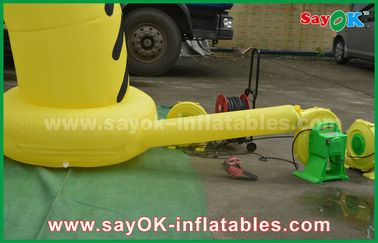 Customized Shape Giant Promotional Inflatable Bicycle Model with CE Blower