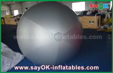 Giant Blow Up Plane Custom Inflatable Zeppelin For Outdoor Advertising