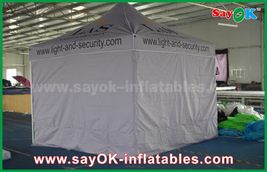 Easy Up Pop Up Tent White Promtional Aluminum Folding Tent  Canopy Tent For Advertising