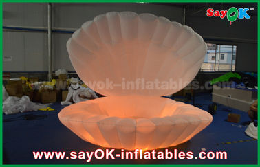 Popular Valentine Outdoor Inflatable Decorations For Engagement Event Inflable Ocean Themed Shell