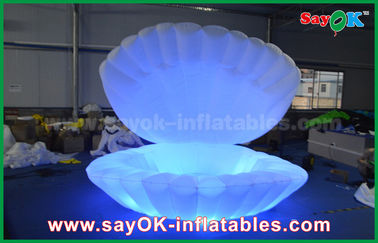 Popular Valentine Outdoor Inflatable Decorations For Engagement Event Inflable Ocean Themed Shell