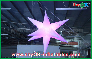 Oxford Cloth Inflatable Lighting Decoration Indoor / Outdoor Inflatable Decorations