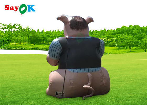 EN71 Inflatable Cartoon Characters Pig Model Advertising Outdoor Decor