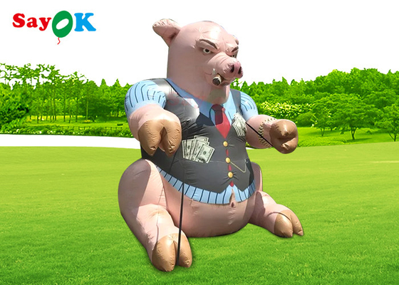 EN71 Inflatable Cartoon Characters Pig Model Advertising Outdoor Decor