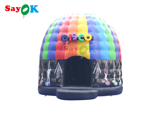 5m 16.5ft Disco Dome Inflatable Bounce House With Disco Light