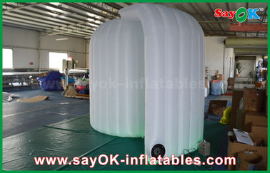Photo Booth Decorations Inflatable Wedding Igloor Photo Booth Manufacturer With LED Light 3mLx2mWx2.3mH