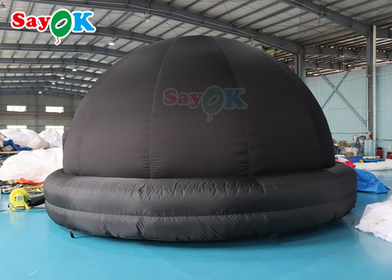 ODM Black Inflatable Planetarium Dome Tent Blow Up Projection Tent