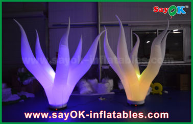 1.5m High Nylon Cloth Inflatable Lighting Coral Water Plant For Stage Decoration