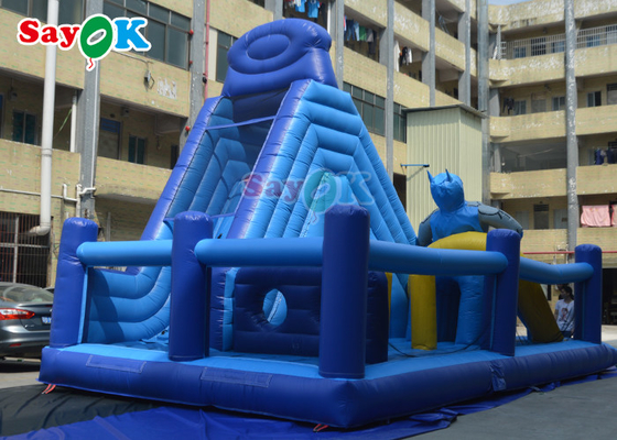 Titanic Inflatable Slide PVC Inflatable Bouncer House Water Slide Combo Commercial Jumping Castle