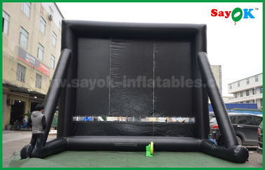 Inflatable Backyard Movie Screen Outdoor Inflatable Movie Screen Oxford Cloth Material WIth Frame For Projection
