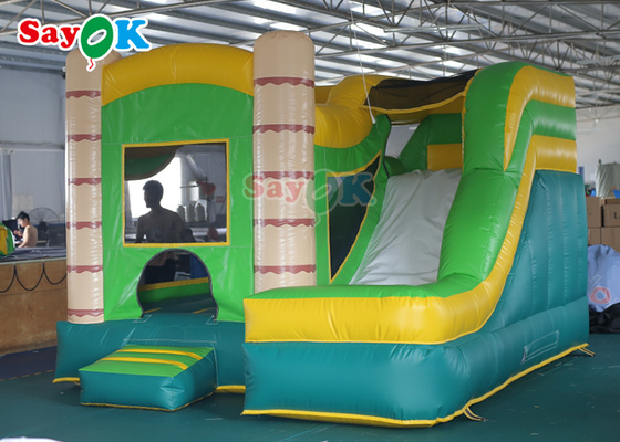 Commercial Bouncy House Inflable Jumping Castle Slide Combo 4x3.5x3.5mH
