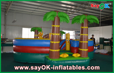 Bank Transfer Payment Accepted for Inflatable Bouncer Slide with Pool and Coconut Tree
