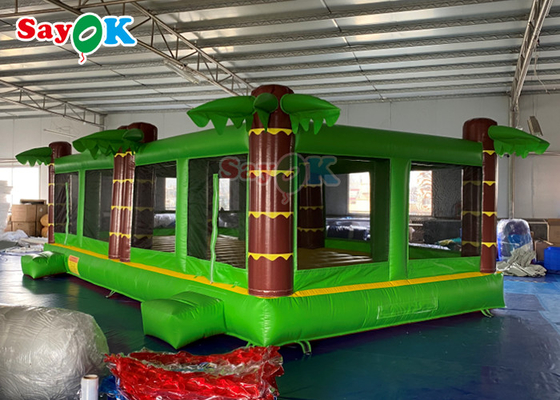 Inflatable Outdoor Toys Kids Inflable Volleyball Bounce House Inflatable Trampoline Toys