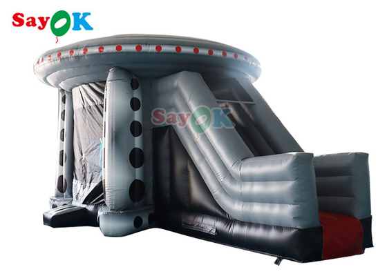 Kids Jumping Outdoor UFO Inflatable Bounce House Moonwalk Jumper Moon Bounce